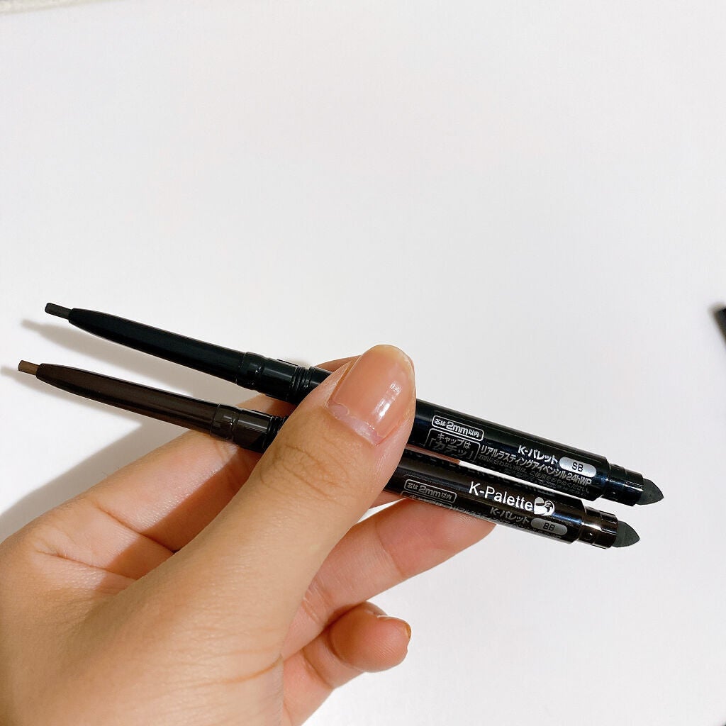 リアルラスティングアイペンシル24h WP/K-パレット/ペンシルアイライナーを使ったクチコミ(5枚目)