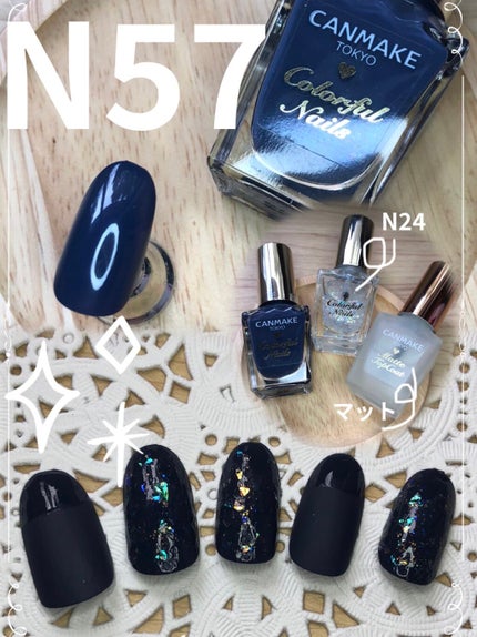 カラフルネイルズ/キャンメイク/マニキュアを使ったクチコミ(3枚目)