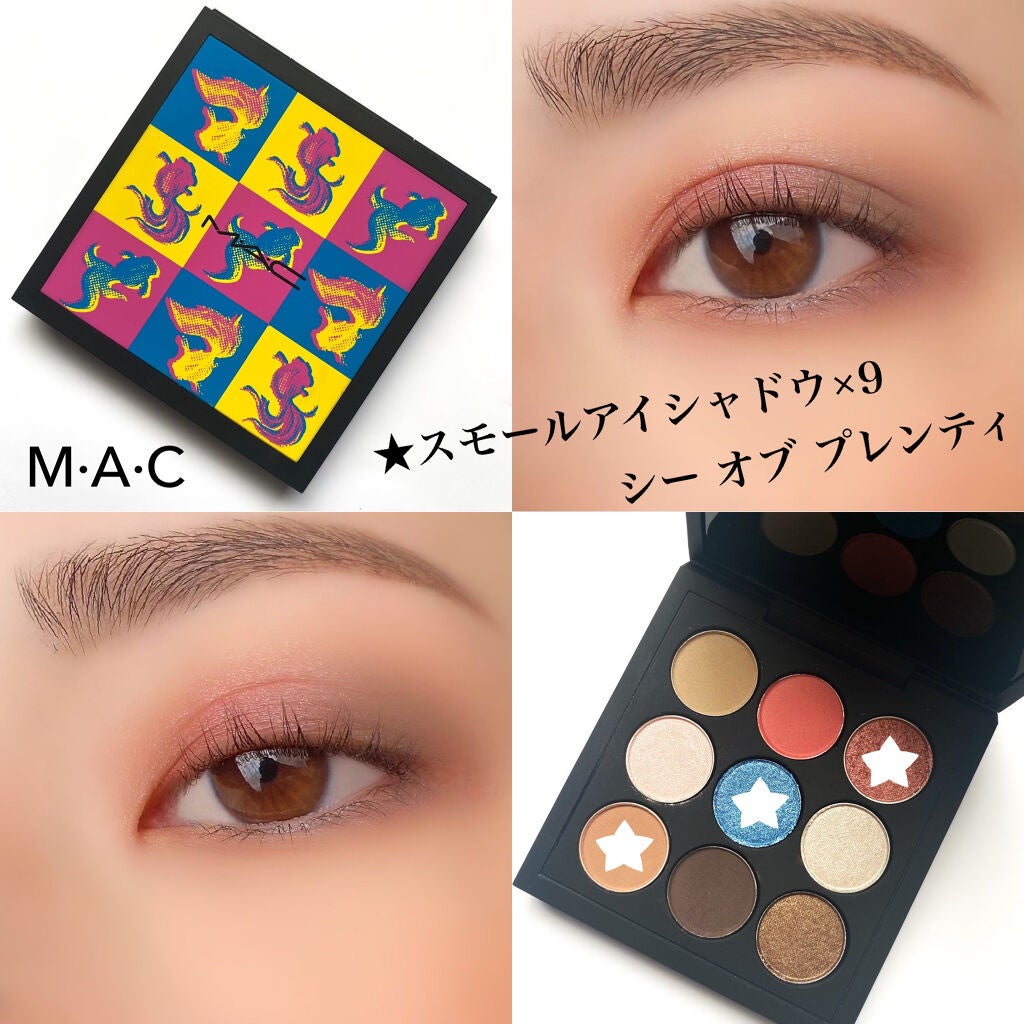 スモール アイシャドウ×9/M・A・C/アイシャドウパレットを使ったクチコミ(1枚目)