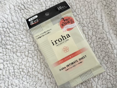 iroha INTIMATE SHEET/iroha INTIMATE CARE/デリケートゾーンケアを使ったクチコミ（1枚目）