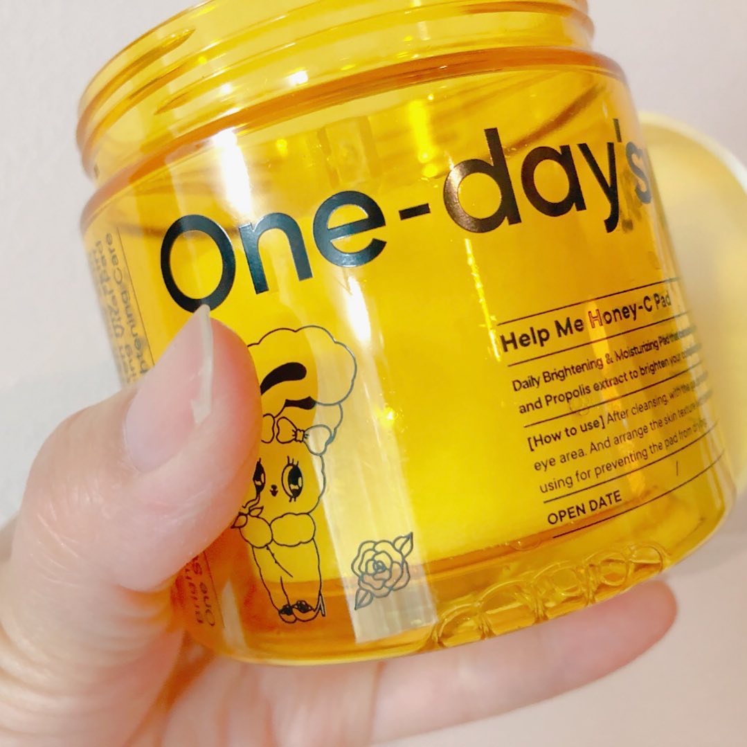 ヘルプミー! ハニーCパッド/One-day's you/トナーパッドを使ったクチコミ（2枚目）