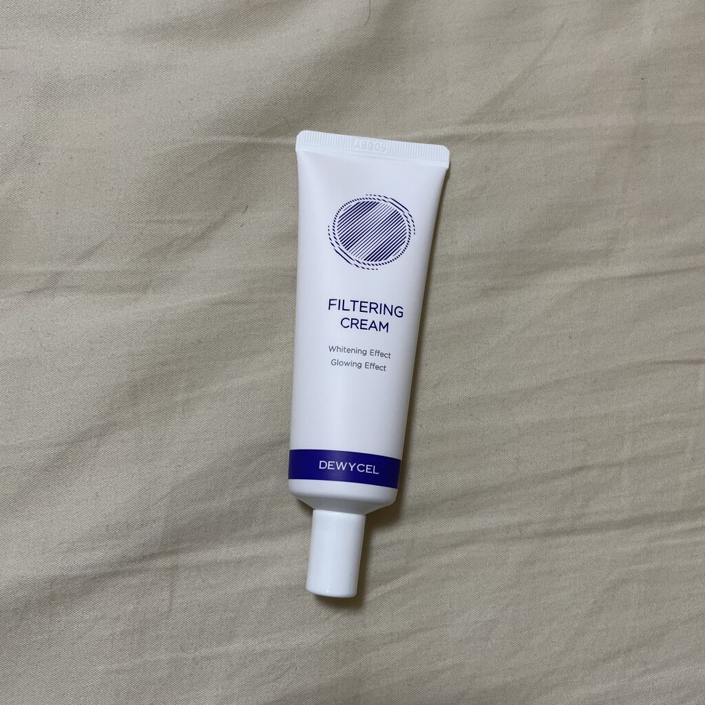 フィルタリングクリーム/DEWYCEL/日焼け止めクリームを使ったクチコミ（1枚目）