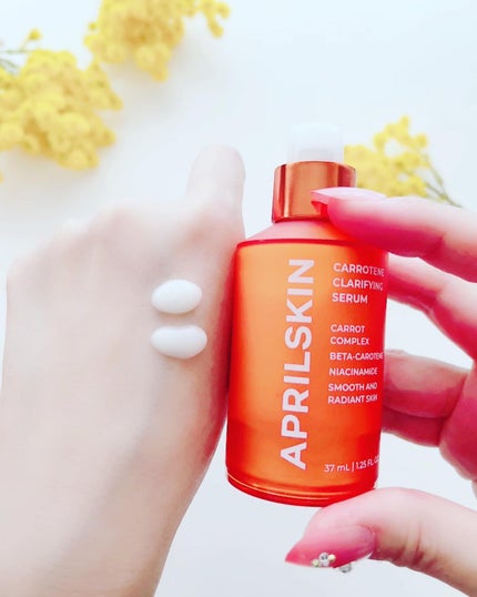 リアルカロテンブレミッシュクリアセラム/APRILSKIN/美容液を使ったクチコミ(6枚目)