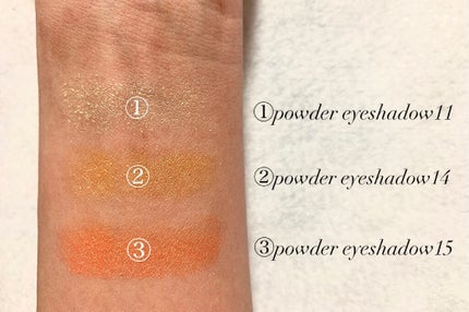 UR GLAM POWDER EYESHADOW/U R GLAM/単色アイシャドウを使ったクチコミ(2枚目)