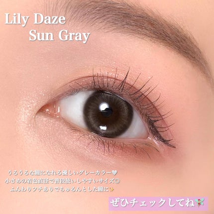Lily Daze/chuu LENS/ワンデー(1DAY)カラコンを使ったクチコミ(3枚目)