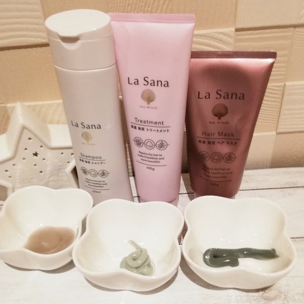ラサーナ 海藻 海泥 シャンプー/トリートメント/ラサーナ/市販シャンプーを使ったクチコミ(1枚目)