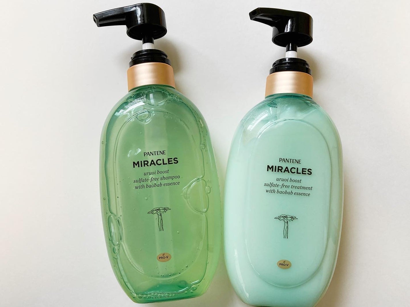 ミラクルズ うるおいブースト シャンプー/トリートメント/パンテーン/市販シャンプーを使ったクチコミ(1枚目)