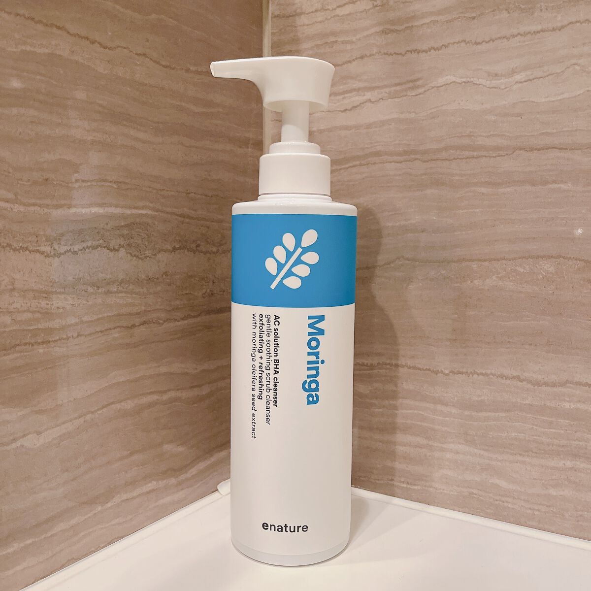 Moringa AC Solution BHA Cleanser/eNature/洗顔フォームを使ったクチコミ(6枚目)