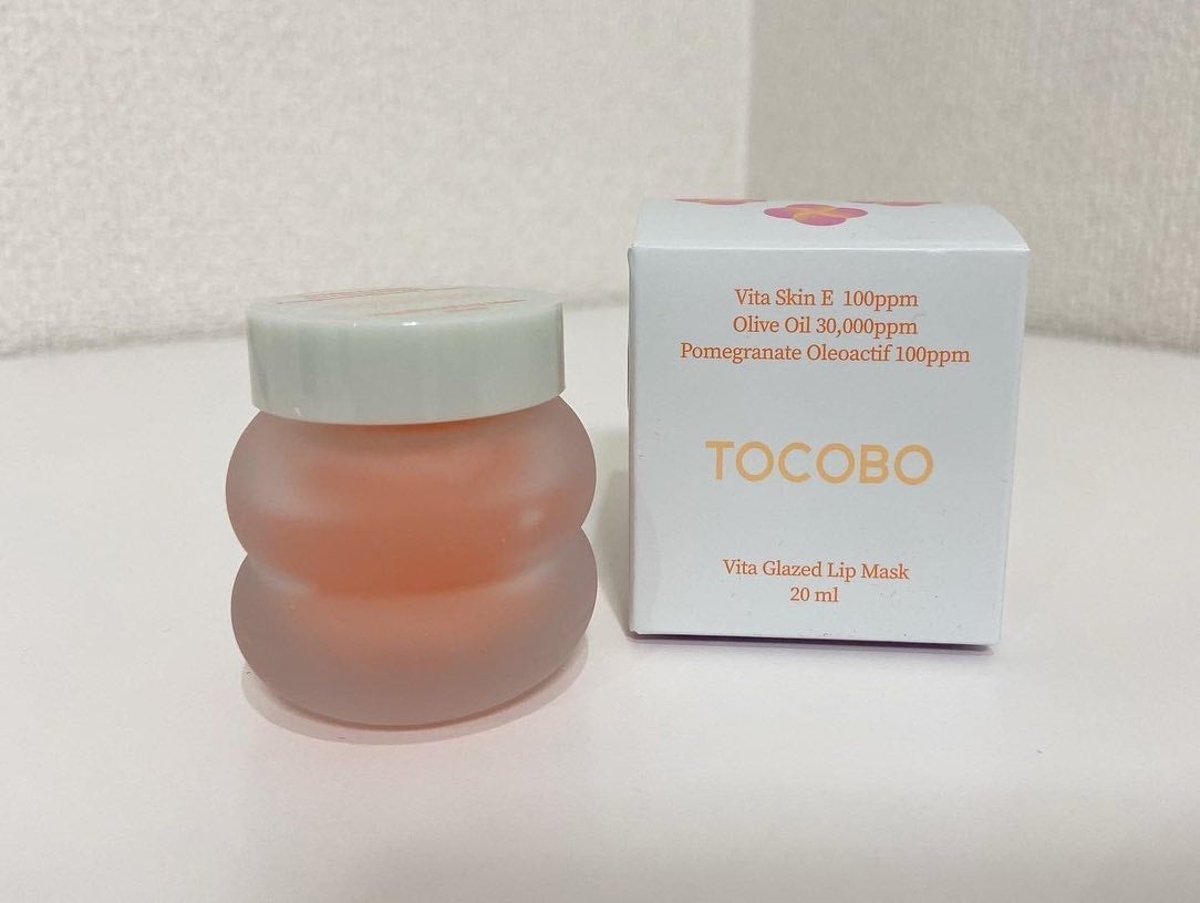 ビタグレーズドリップマスク/TOCOBO/リップマスクを使ったクチコミ(2枚目)