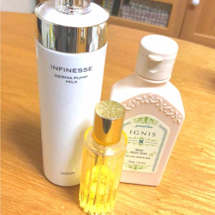 アンフィネス ダーマ パンプ ミルク/ALBION/乳液を使ったクチコミ(1枚目)