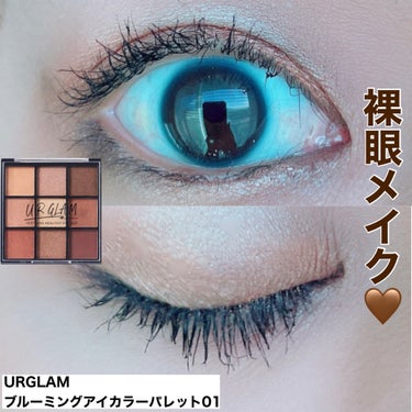 UR GLAM　BLOOMING EYE COLOR PALETTE/U R GLAM/アイシャドウパレットを使ったクチコミ（1枚目）