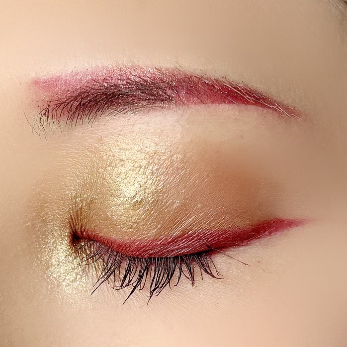 ヴィセ アヴァン シングルアイカラー/Visée/単色アイシャドウを使ったクチコミ（3枚目）