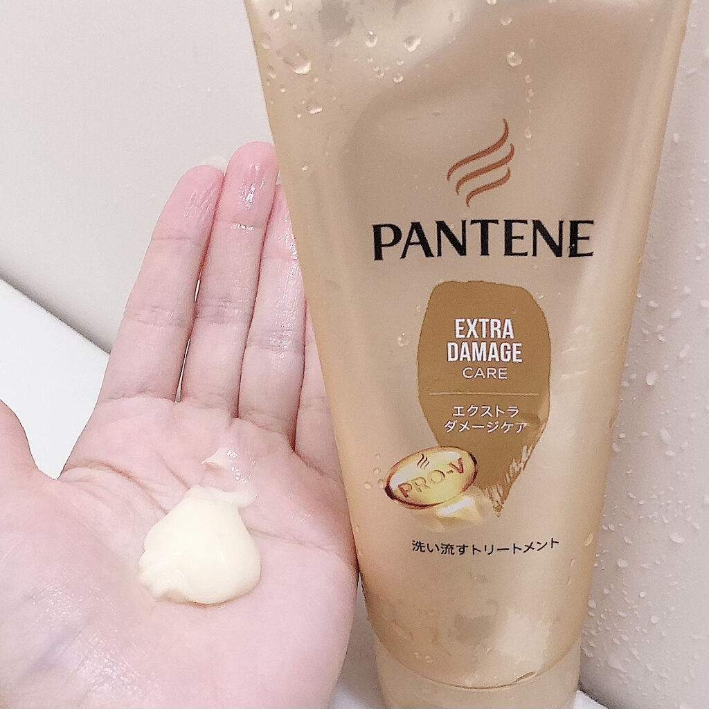 エクストラダメージケア 洗い流すトリートメント /パンテーン/洗い流すヘアトリートメントを使ったクチコミ（3枚目）
