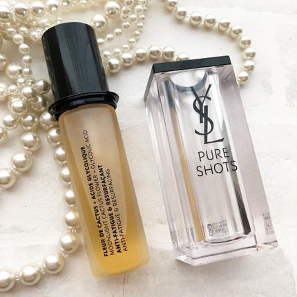 ピュアショット ナイト リチャージセラム/YVES SAINT LAURENT BEAUTE/美容液を使ったクチコミ(2枚目)