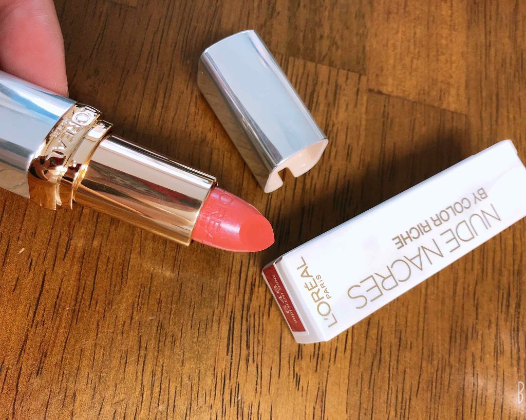 カラーリッシュ ルルージュ  ヌードナクレ コレクション/ロレアル パリ/口紅を使ったクチコミ（1枚目）