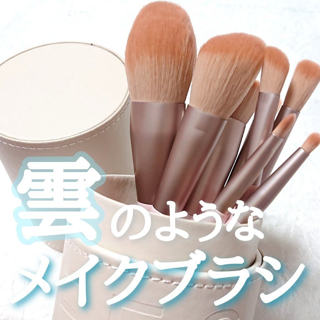 ローズクラウドメイクブラシセット/ZEESEA/メイクブラシを使ったクチコミ(1枚目)