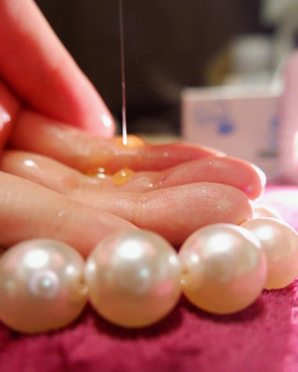 モモアルガンヘアエッセンス/ガランビュー/ヘアオイルを使ったクチコミ(2枚目)