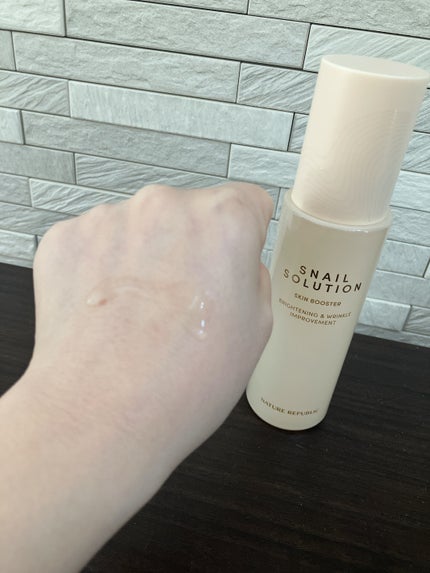 (旧)スネイルソリューションスキンブースター/ネイチャーリパブリック/ブースター・導入液を使ったクチコミ(3枚目)