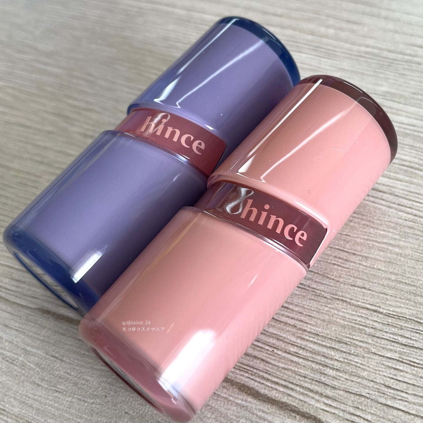 ロウグロウジェルティント/hince/リップティントを使ったクチコミ(1枚目)