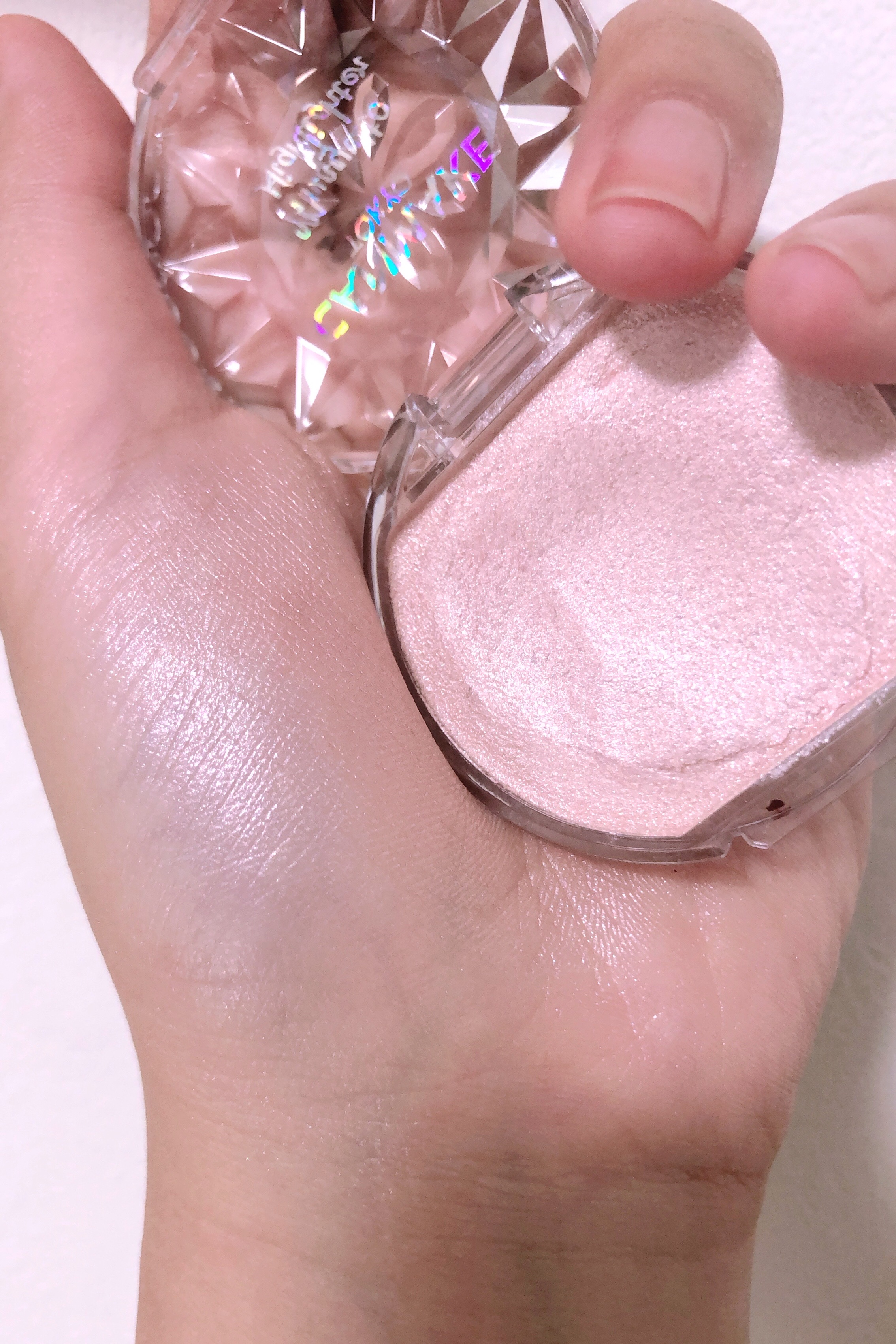 むにゅっとハイライター/キャンメイク/クリームハイライトを使ったクチコミ（3枚目）