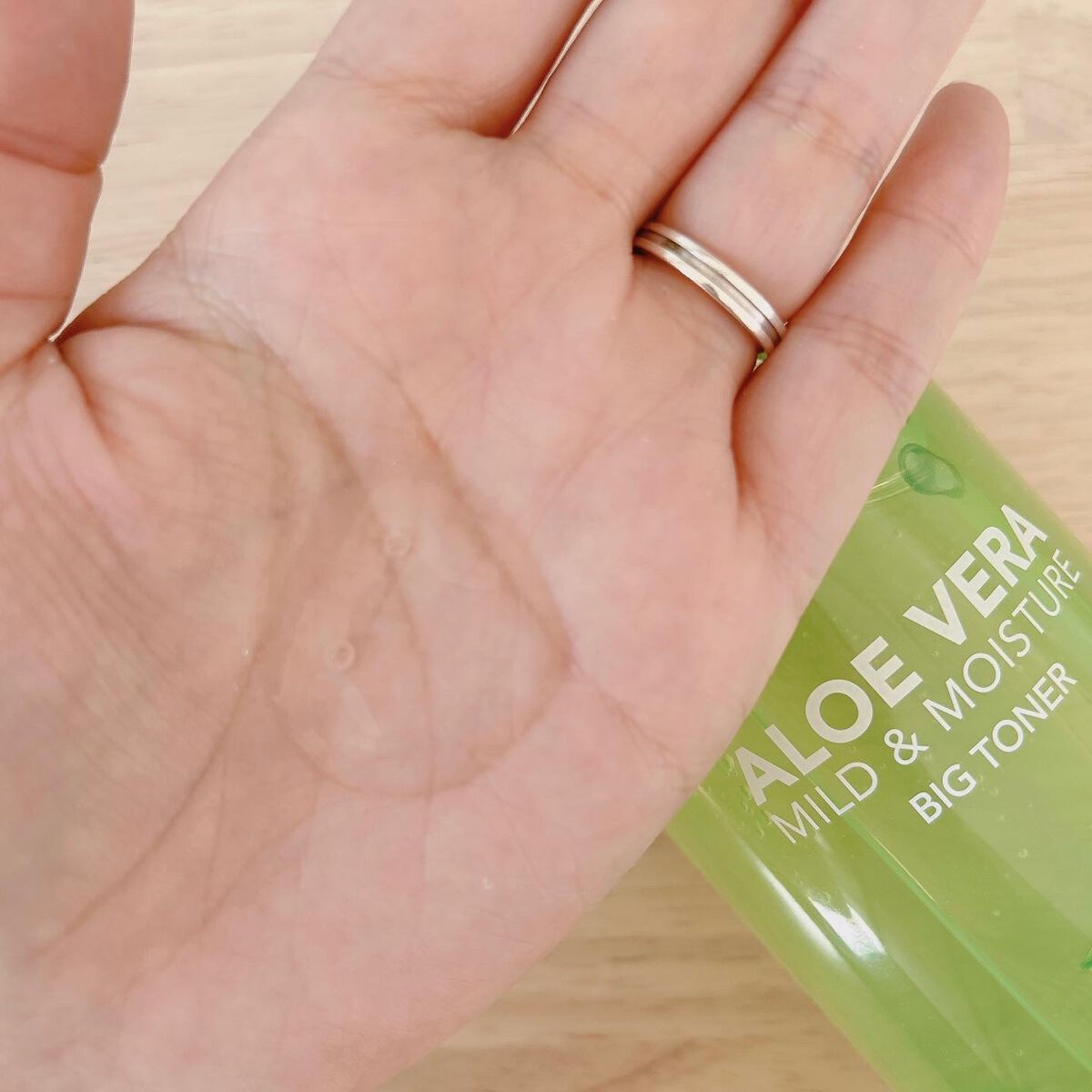 マイルド＆モイスチャー アロエビッグトナー/ネイチャーリパブリック/化粧水を使ったクチコミ（2枚目）