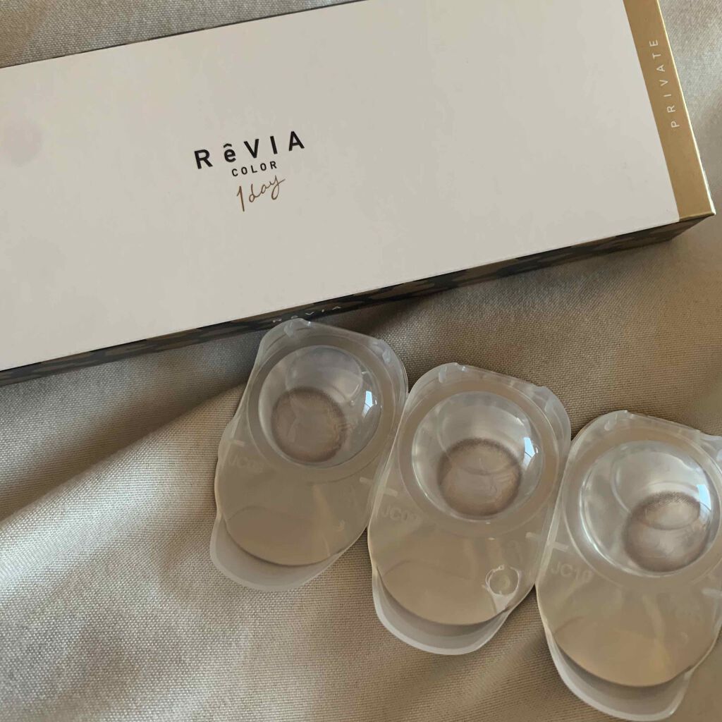 ReVIA 1day/ReVIA/ワンデー（１DAY）カラコンを使ったクチコミ（1枚目）