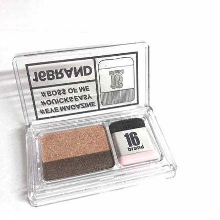 16 EYE MAGAZINE/16BRAND/アイシャドウパレットを使ったクチコミ(1枚目)