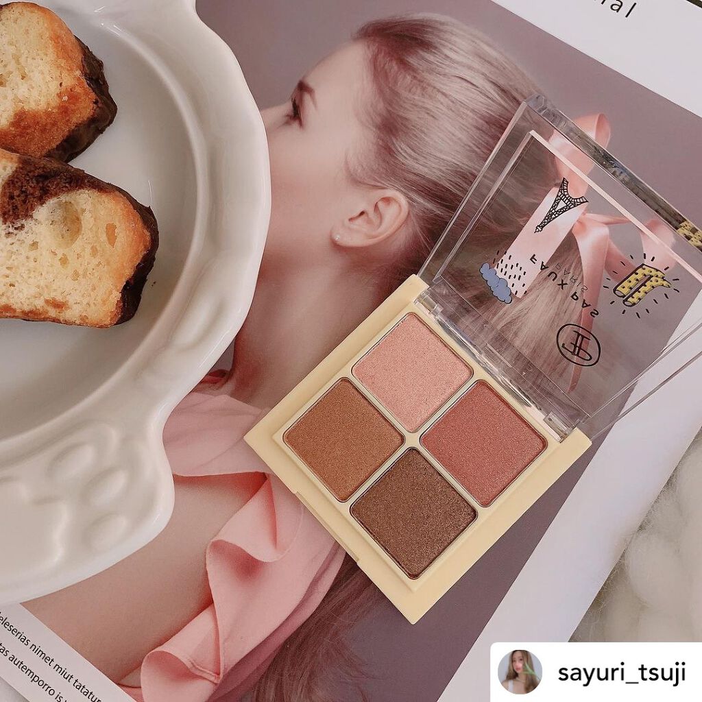 MOTD シャドーパレット/FAUX PAS PARIS/アイシャドウパレットを使ったクチコミ(2枚目)