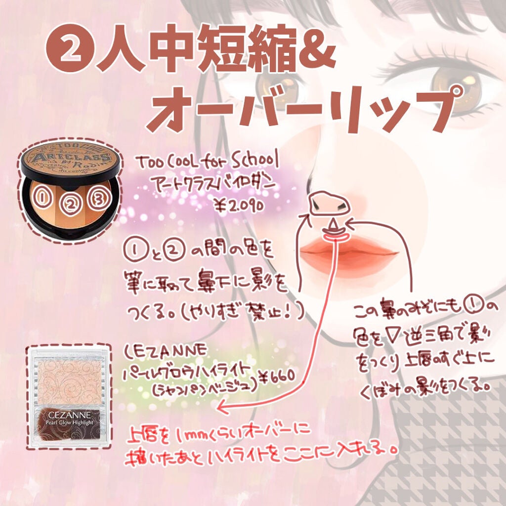 アートクラスバイロダン シェーディング/too cool for school/シェーディングを使ったクチコミ(3枚目)