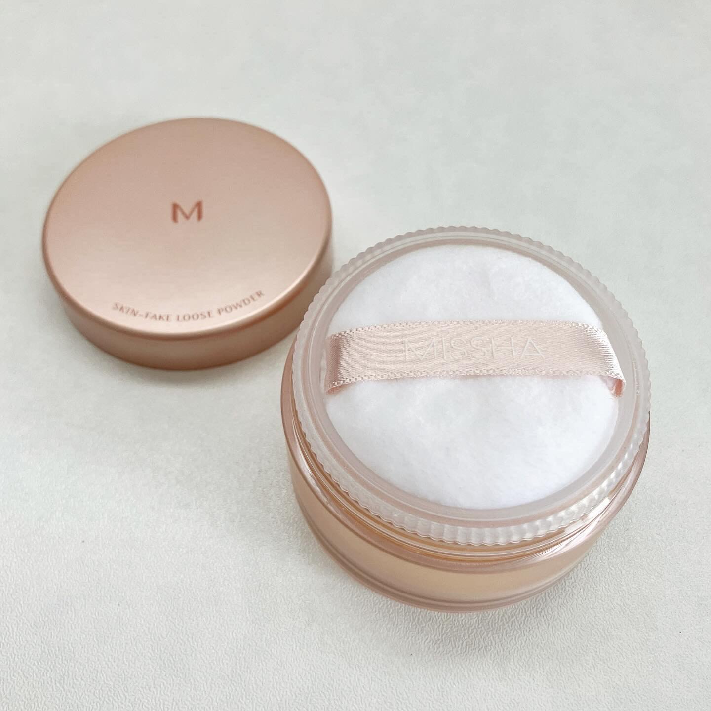 ミシャ Ｍ スキンフェイクパウダー ノンパール/MISSHA/ルースパウダーを使ったクチコミ（2枚目）