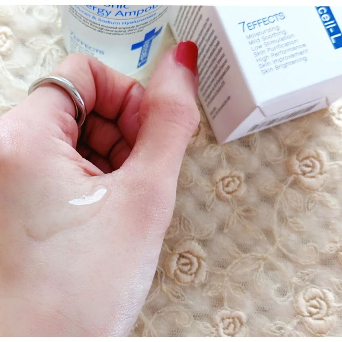 ヒアルロニックシナジーアンプル/IANCELL/美容液を使ったクチコミ（2枚目）