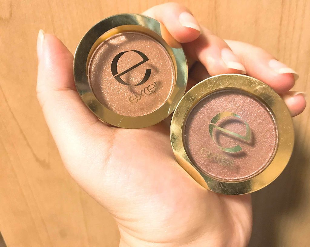 シャイニーシャドウ N/excel/単色アイシャドウを使ったクチコミ(1枚目)