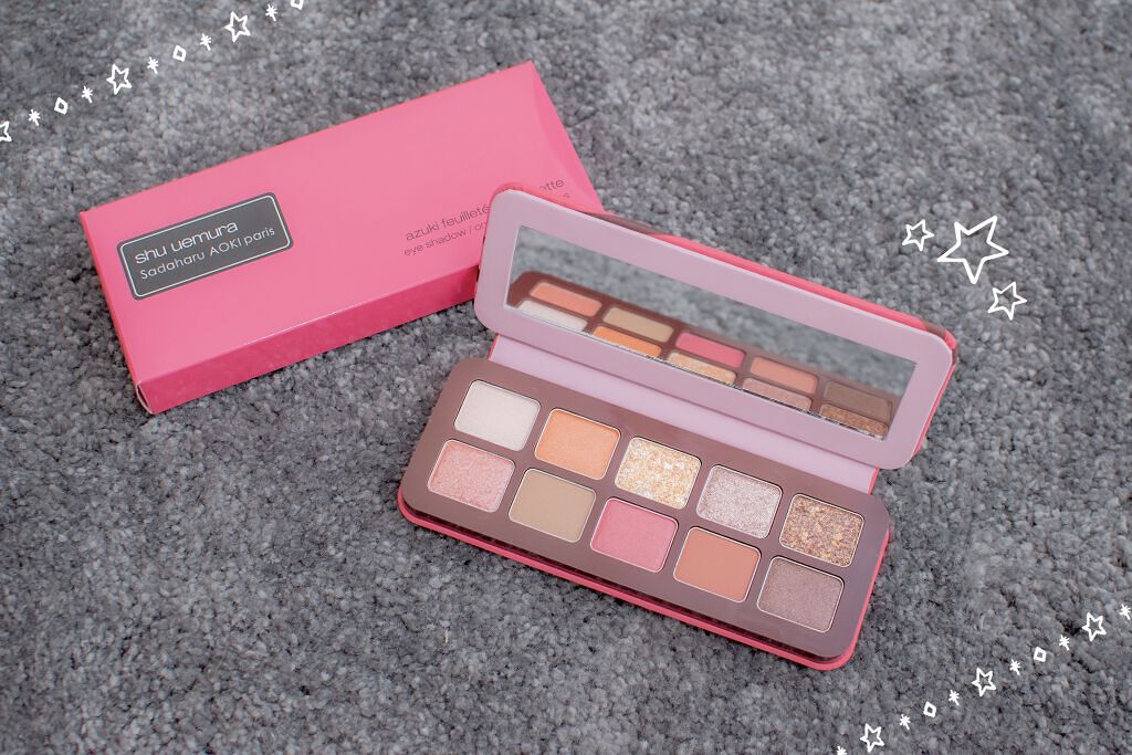 アズキ フィユテ アイ パレット/shu uemura/アイシャドウパレットを使ったクチコミ（3枚目）