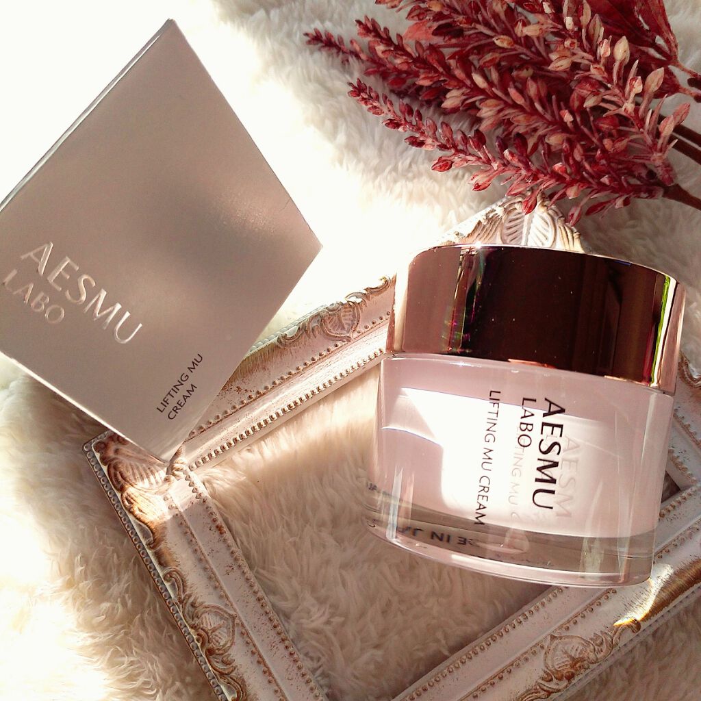 リフティングMU クリーム/AESMU LABO/フェイスクリームを使ったクチコミ（1枚目）