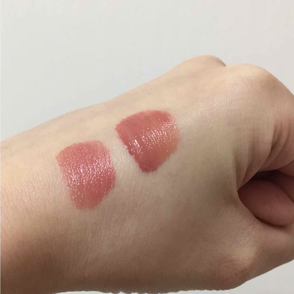 ストロベリーホイップ ルージュ 02 milk chocolate whip ★限定色/JILL STUART/口紅を使ったクチコミ（2枚目）