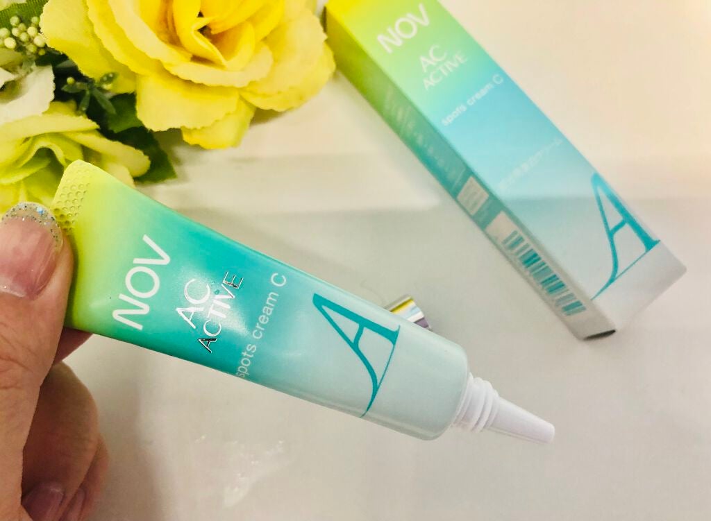 ACアクティブ スポッツクリーム C/NOV/フェイスクリームを使ったクチコミ(2枚目)