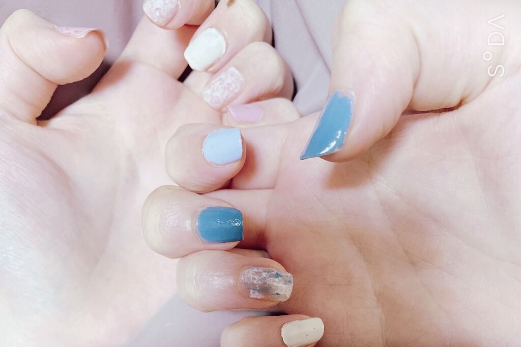 ジェルトップコート 旧商品/パラドゥ/ジェルネイルを使ったクチコミ（2枚目）