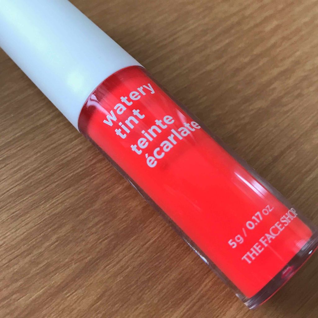 ウォータリーティント/THE FACE SHOP/口紅を使ったクチコミ（1枚目）
