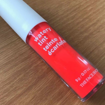 ウォータリーティント/THE FACE SHOP/口紅を使ったクチコミ(1枚目)
