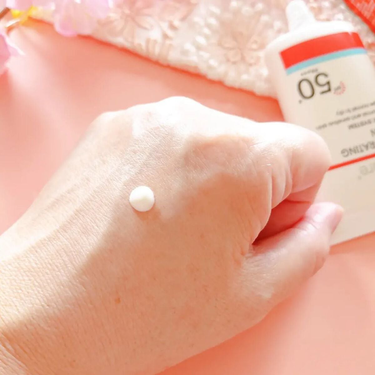 サンスクリーン+ モイスト日焼け止め<日焼け止め>/DR.WU/日焼け止めクリームを使ったクチコミ(3枚目)