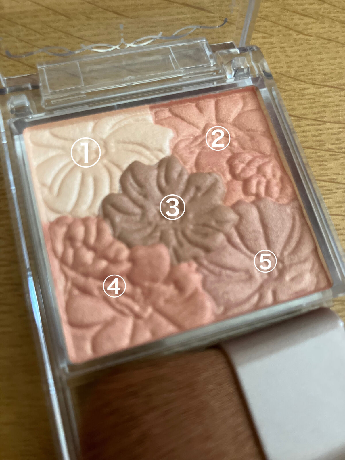 グロウフルールチークス/キャンメイク/パウダーチークを使ったクチコミ（2枚目）