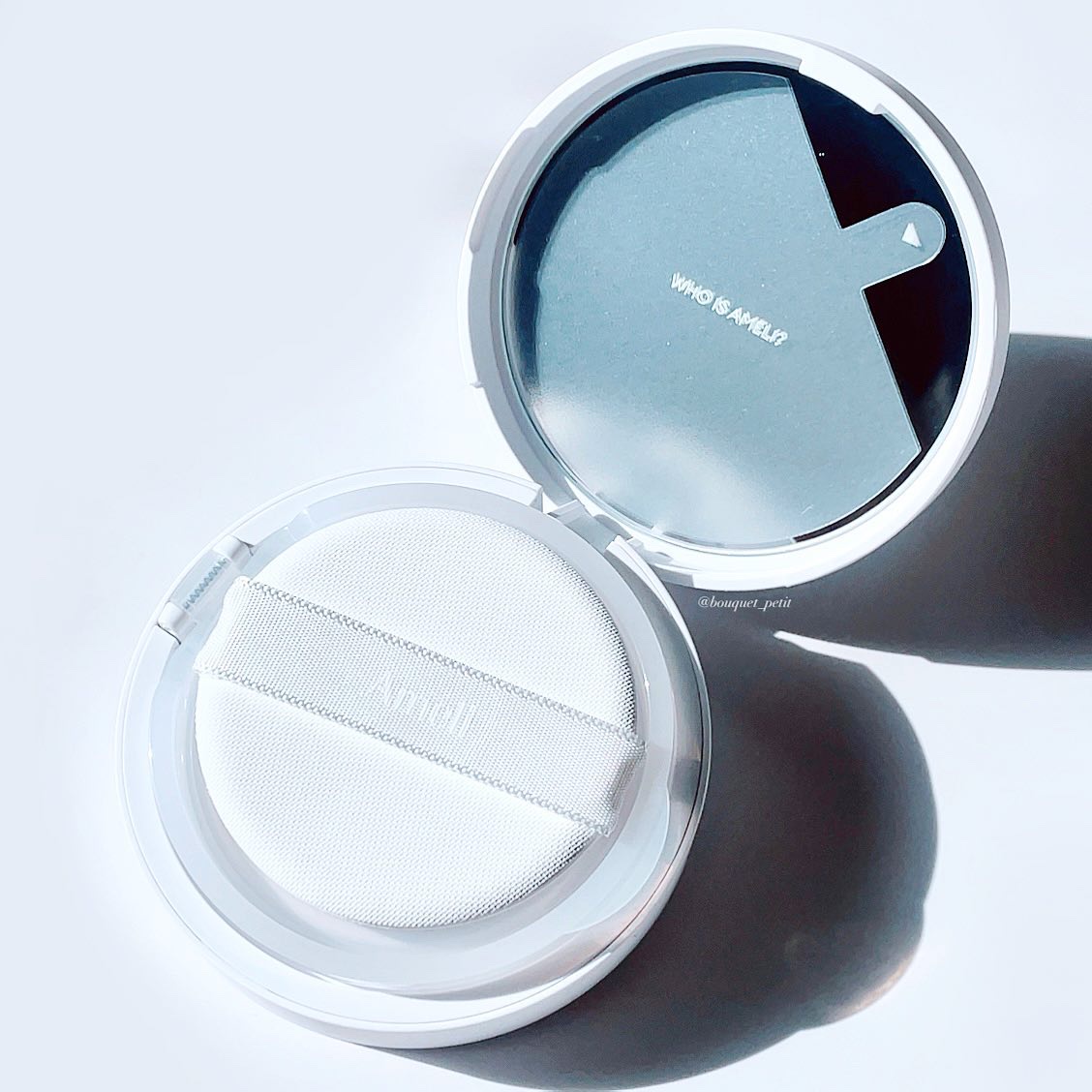 コンプリメントシリーズクッション 紫色(ボラ)/Ameli/クッションファンデーションを使ったクチコミ（3枚目）