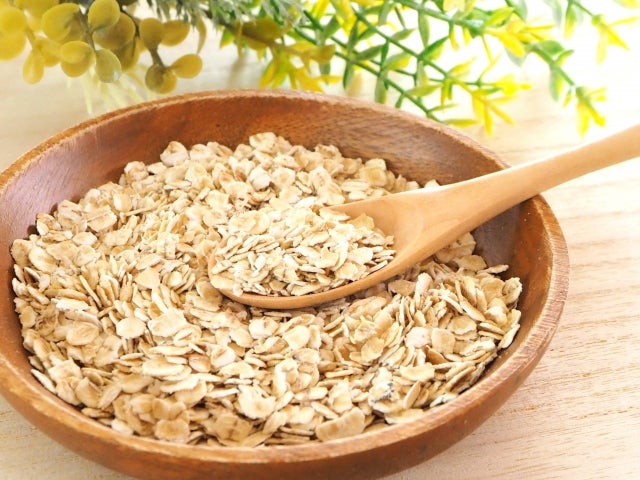 ボウルに盛られたオートミール