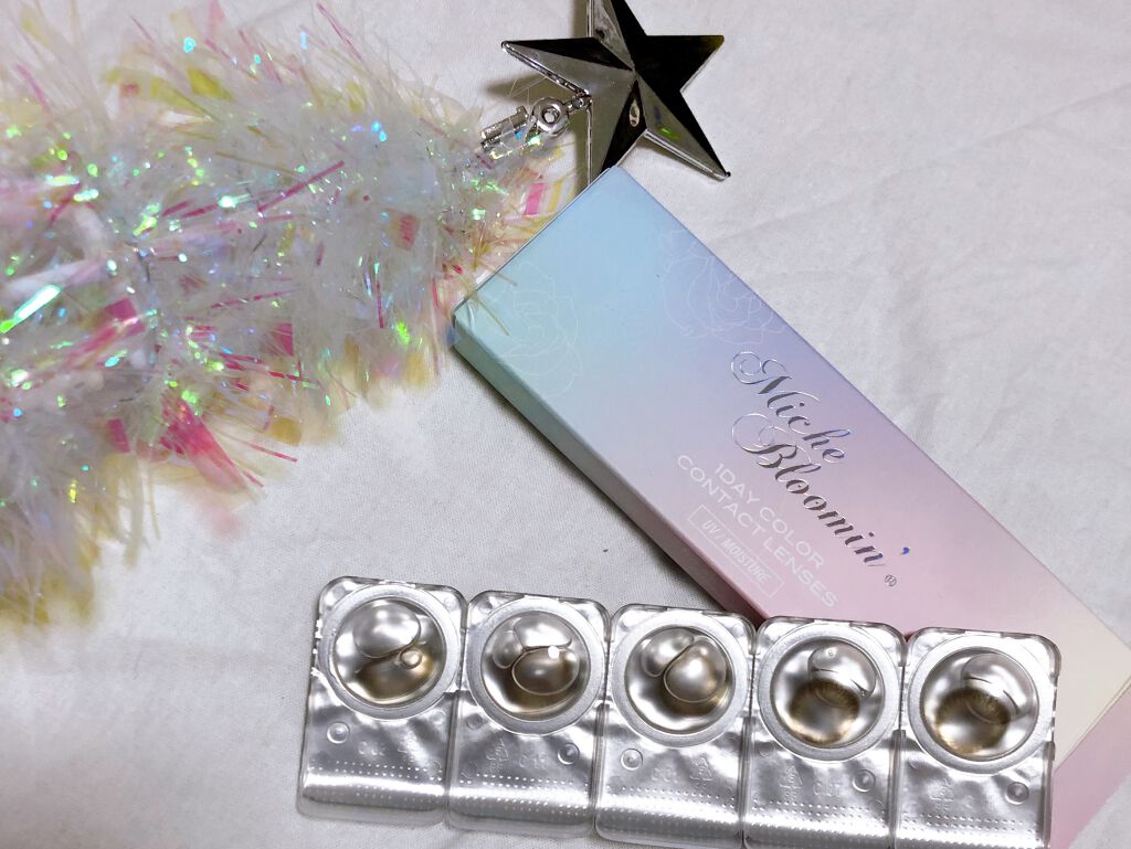 アイリスグローシリーズ/ミッシュブルーミン/カラーコンタクトレンズを使ったクチコミ（2枚目）