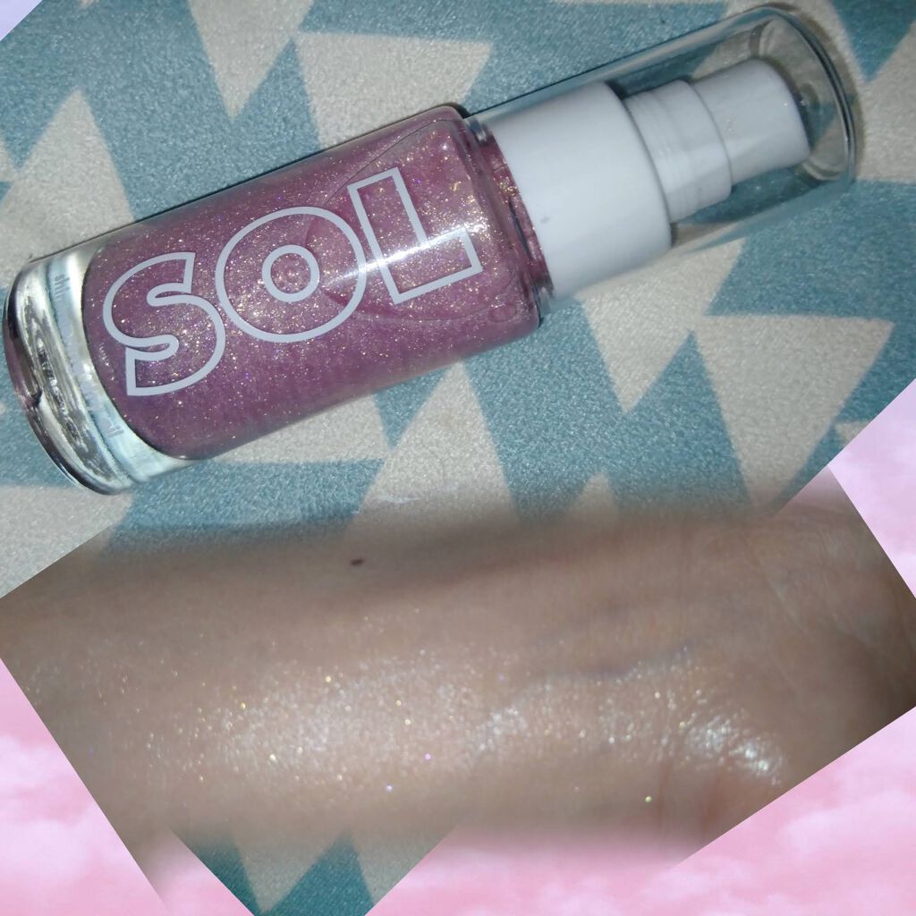 SOLボディシマリングドライオイル/ColourPop/ボディオイルを使ったクチコミ(1枚目)