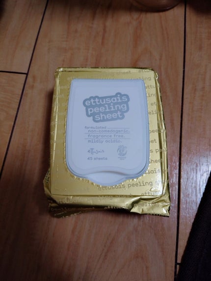 ふきとりピーリングシートN/ettusais/ピーリングを使ったクチコミ(1枚目)