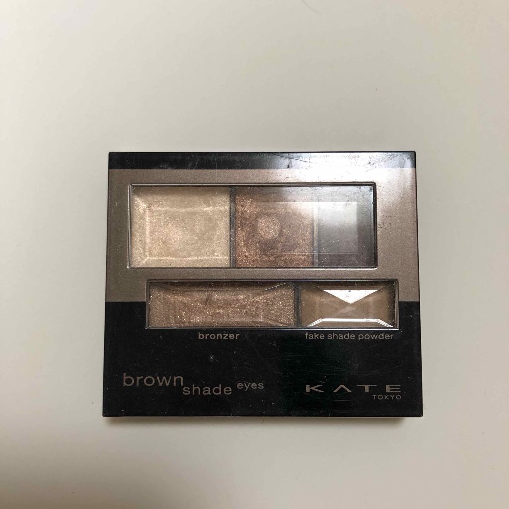ブラウンシェードアイズN/KATE/アイシャドウパレットを使ったクチコミ(1枚目)