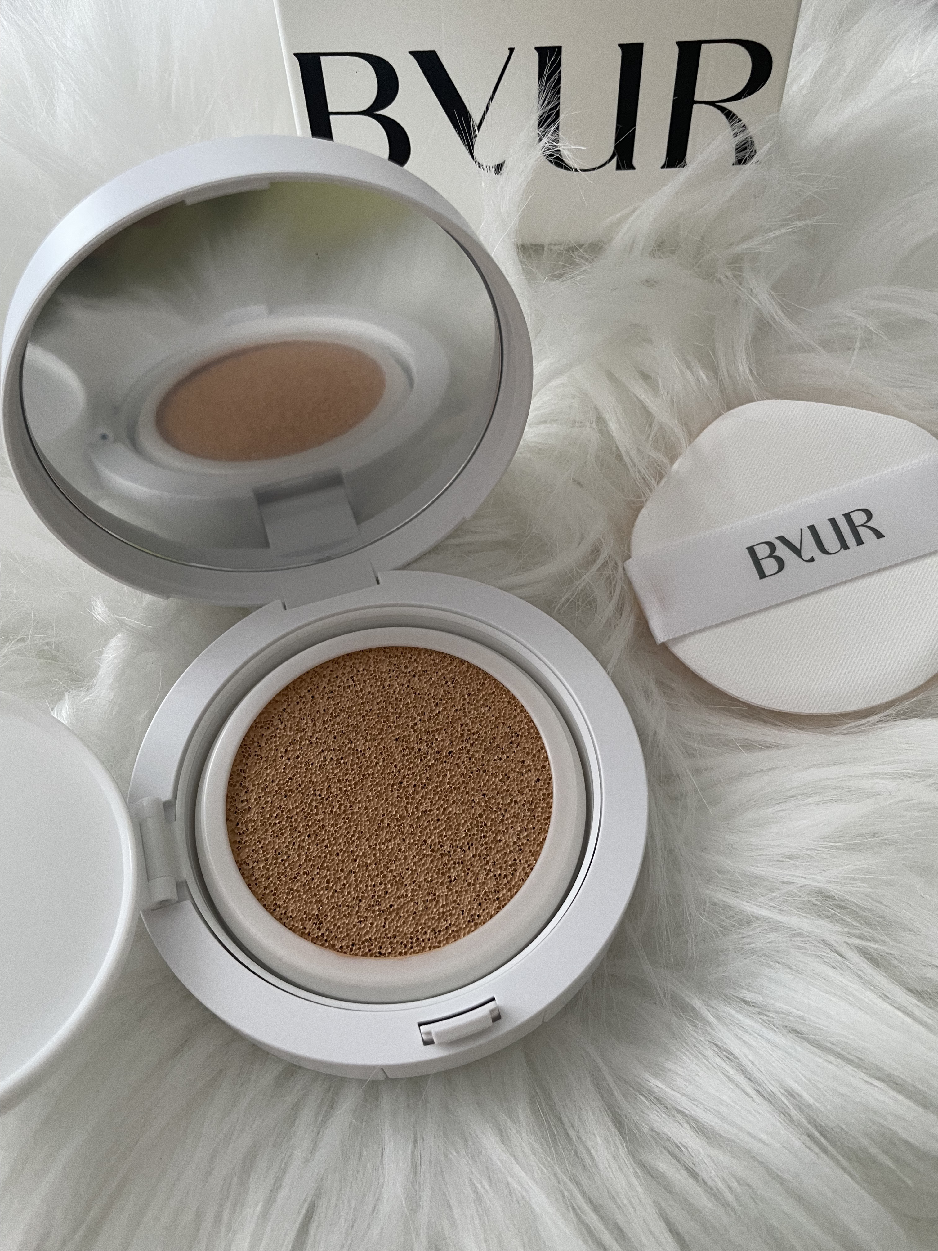 セラムフィット フルカバー グロークッション/ByUR/クッションファンデーションを使ったクチコミ（2枚目）