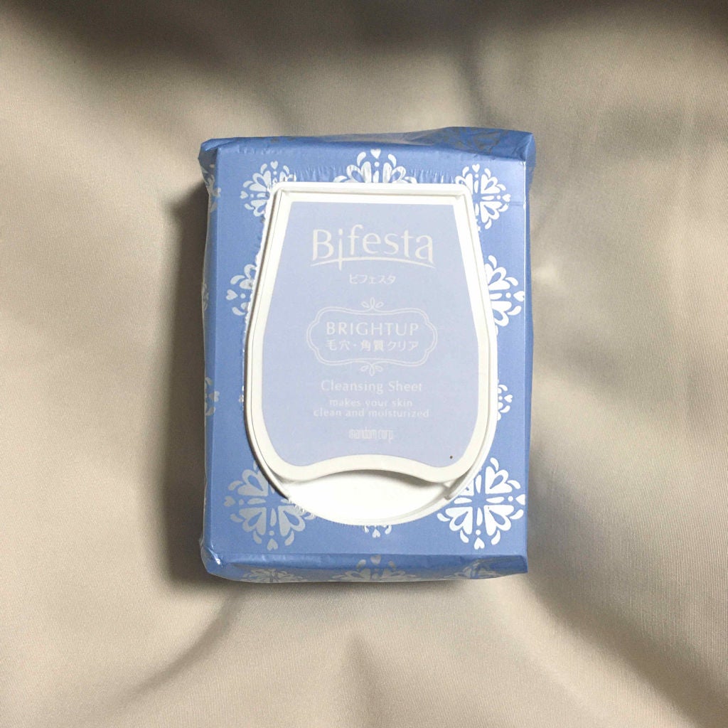 ミセラークレンジングシート ブライトアップ/ビフェスタ/クレンジングシートを使ったクチコミ(1枚目)