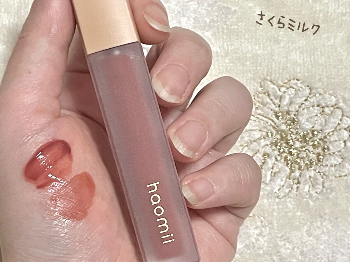 Melty flower lip tint/haomii/口紅を使ったクチコミ(7枚目)